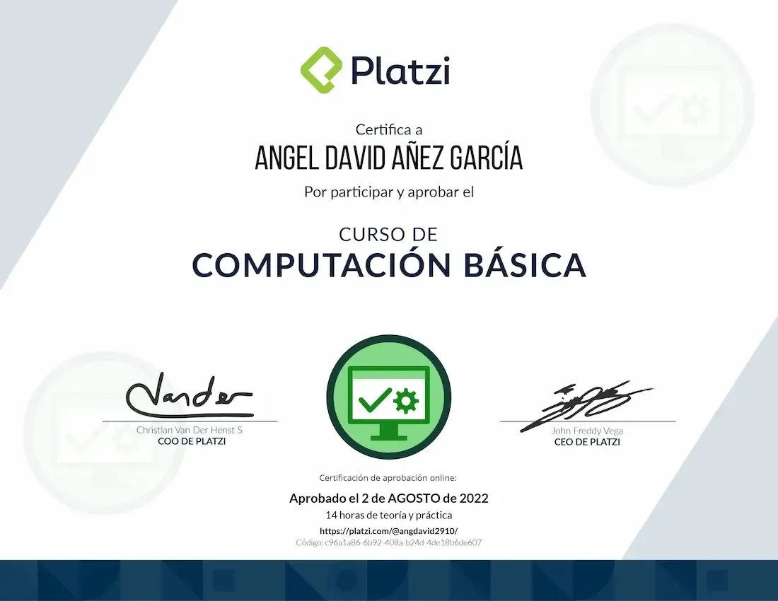 Platzi - Curso de Computación Básica